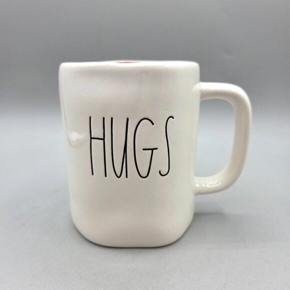 Rae Dunn Artisan Collection by Magenta Hugs Kisses Large Coffee Mug - Picture 3 of 8
